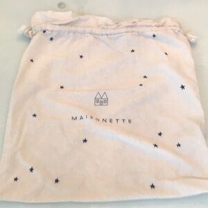 Maisonette cloth drawstring bag